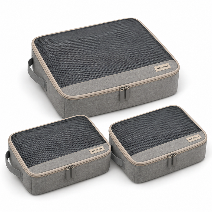 Mesh Packing Cubes — Set of 3