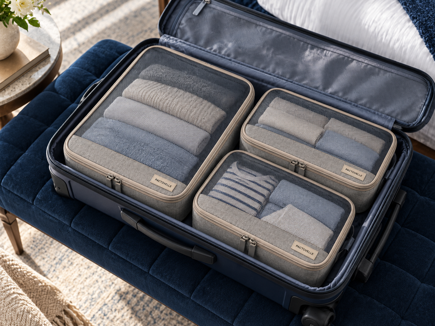 See what you packed.