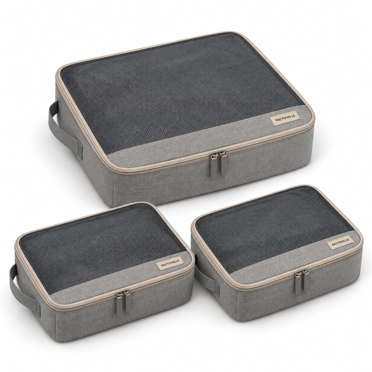 Mesh Packing Cubes — Set of 3