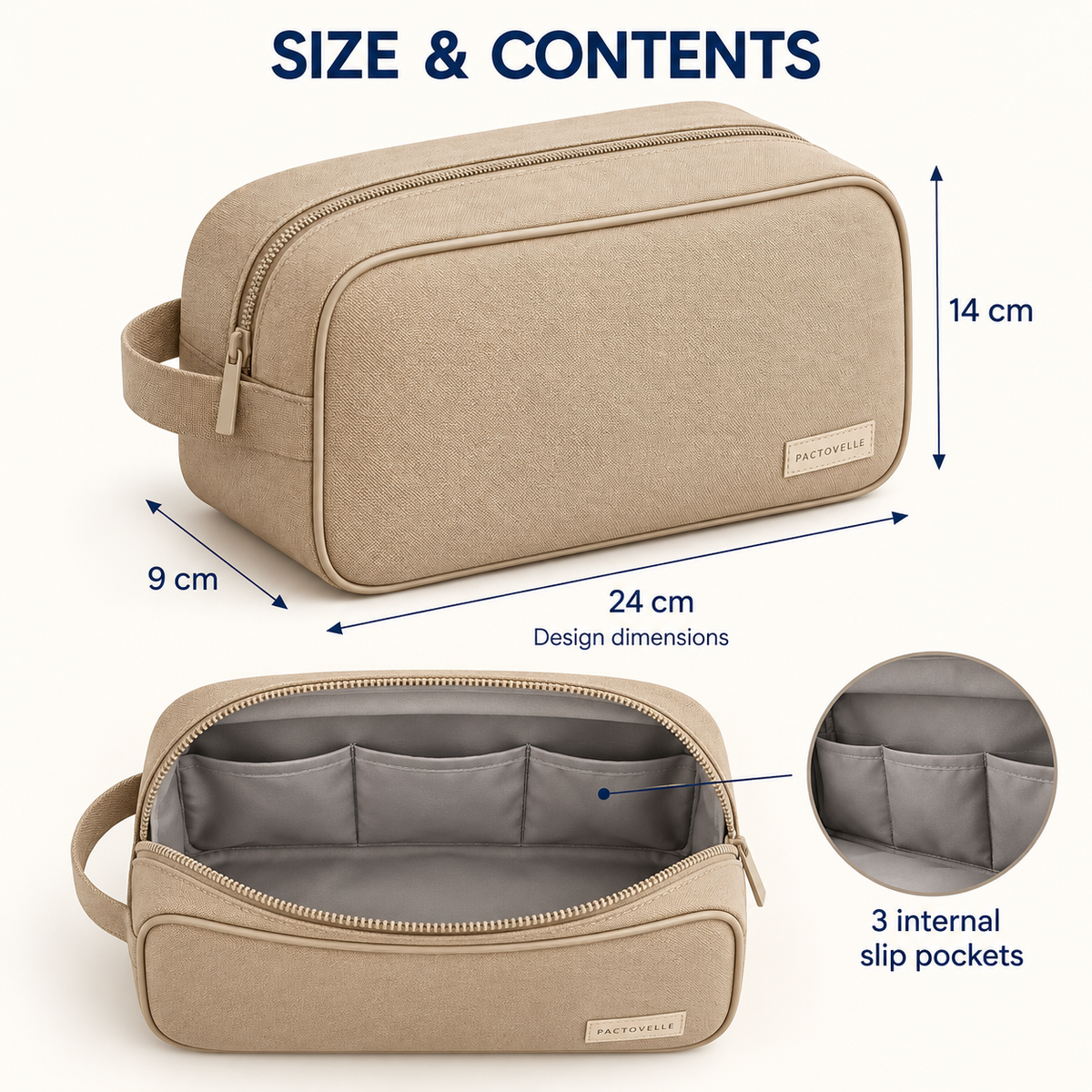 Compact Wash Bag